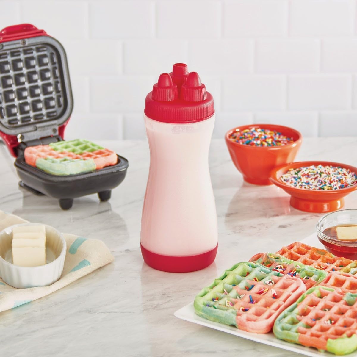 Fast-acting batter dispenser - compact reliable and great value