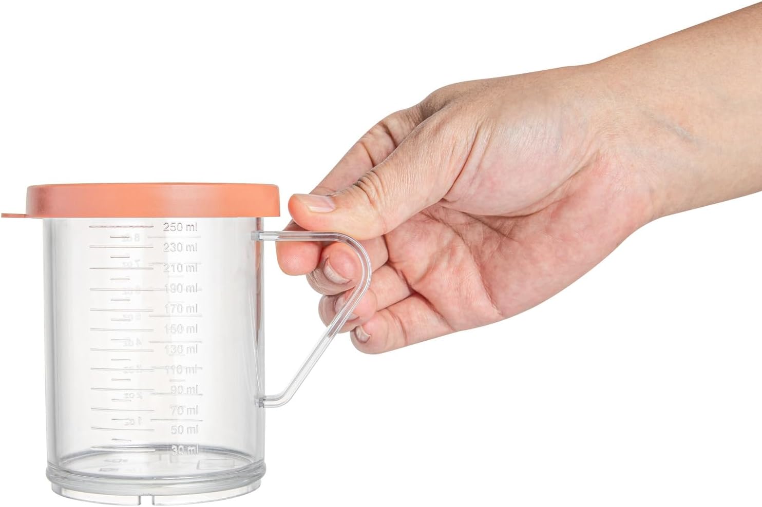10 oz Clear Plastic Spice Shaker