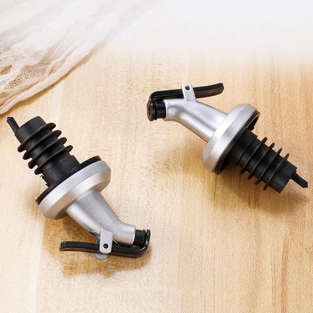 Luxshiny 8pk Oil Bottle Stopper Soy Sauce Dispenser Whiskey Decanter