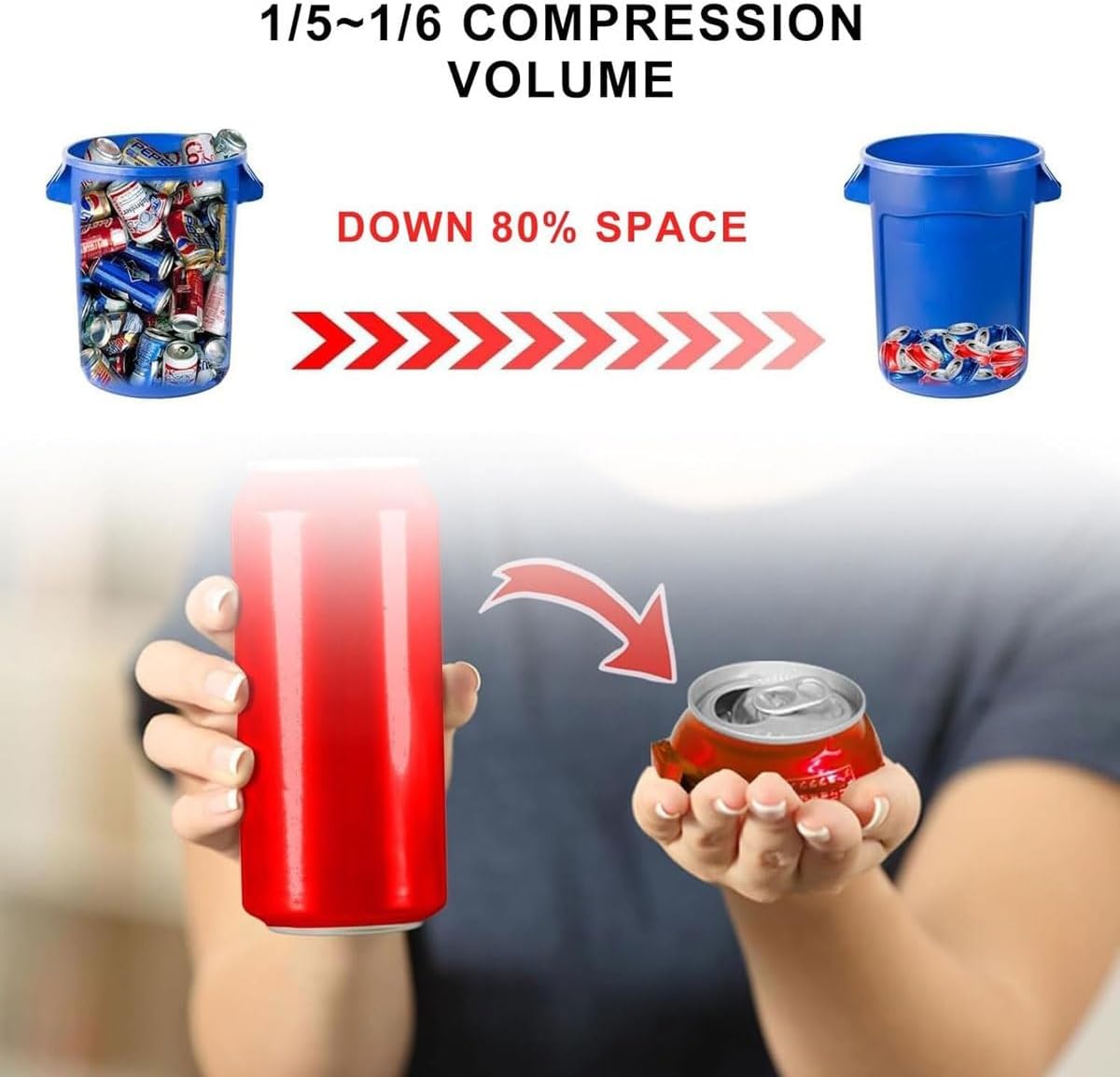 Auto Electric Can Crushers 8oz-16oz