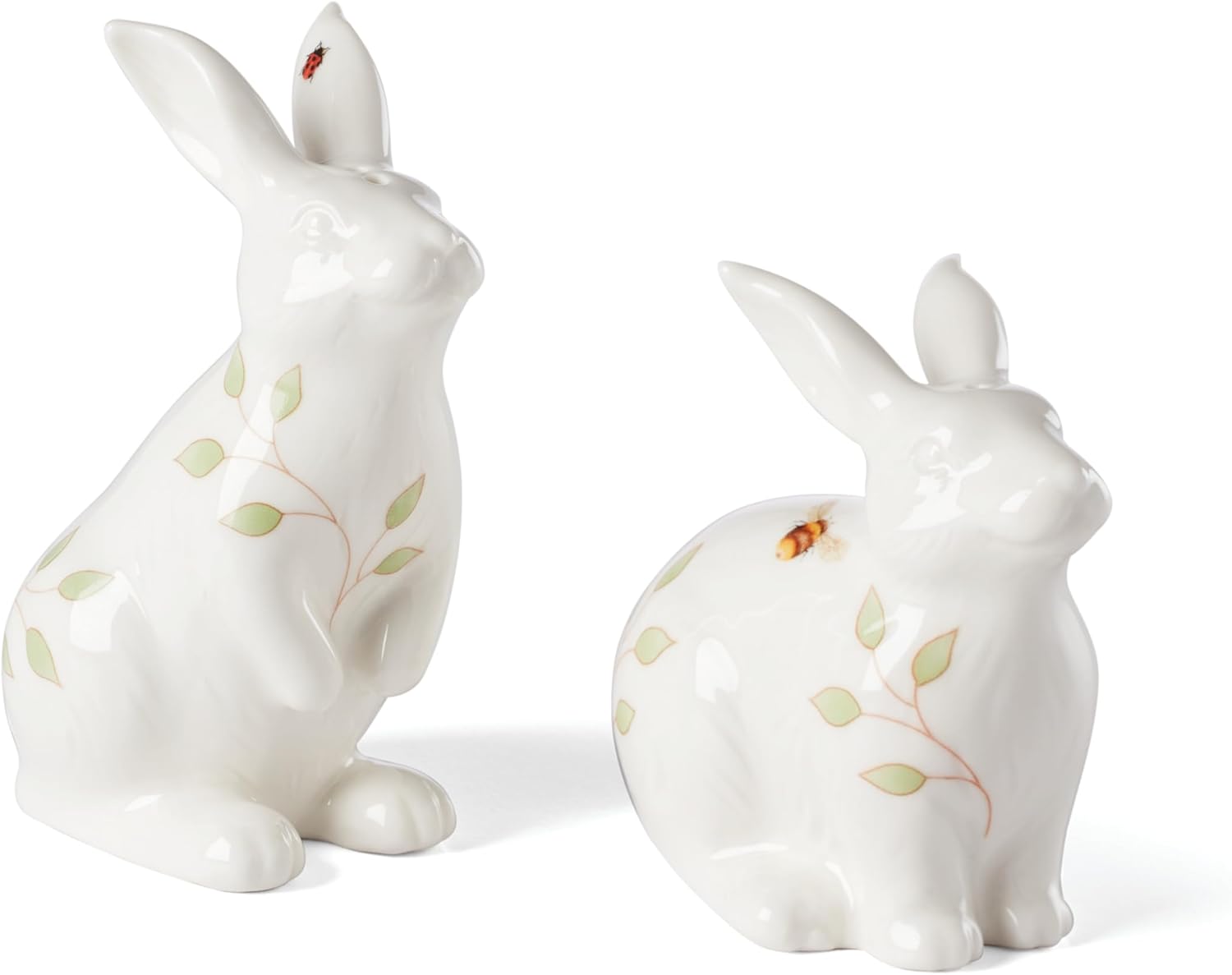 Durable Adorable Buttery Meadow Bunny Salt Pepper Set