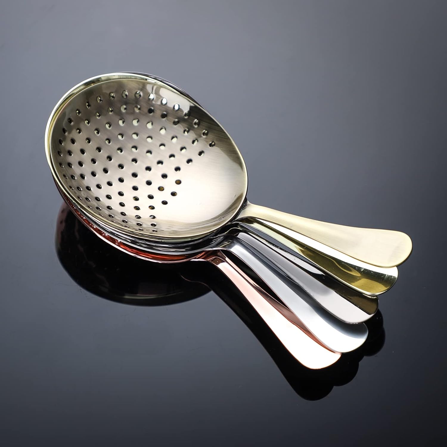 Stainless Steel Cocktail Strainer Durable Ergonomic