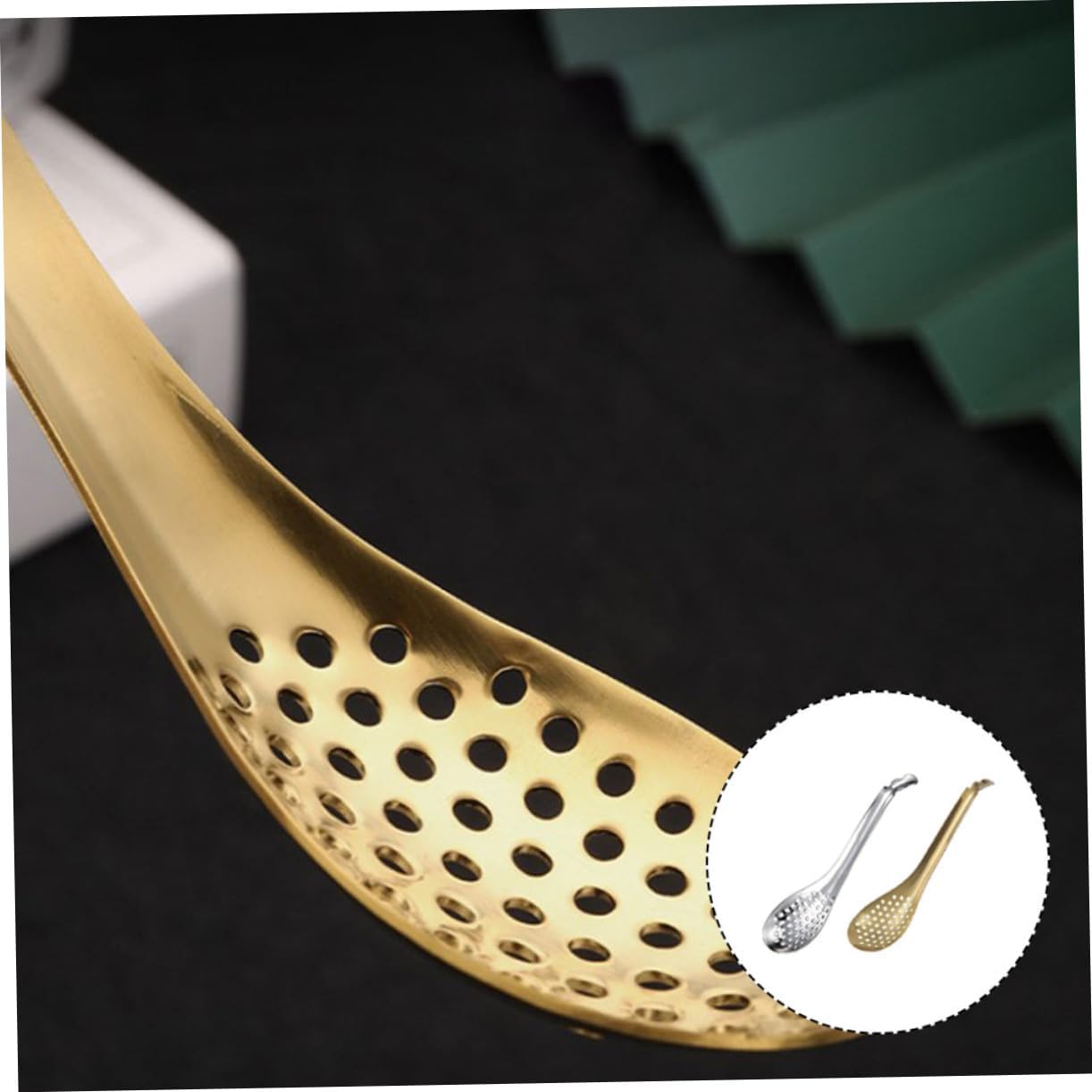 Stainless Steel Colander Scoop for Kitchen Pro