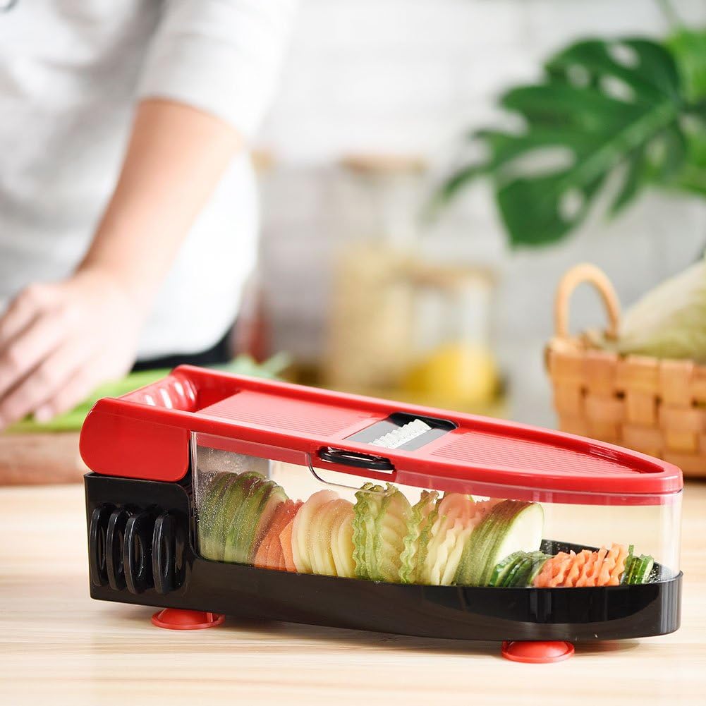 Professional Sliced Vegetables with 5 Blades