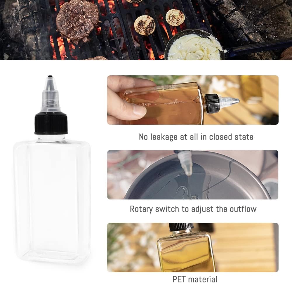 4-Piece Oil Sprayer Set for Camping