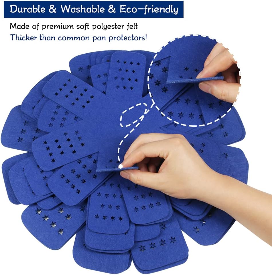 Larger Thicker Pan Protector Set with Stars