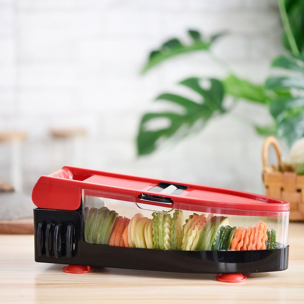 Professional Sliced Vegetables with 5 Blades