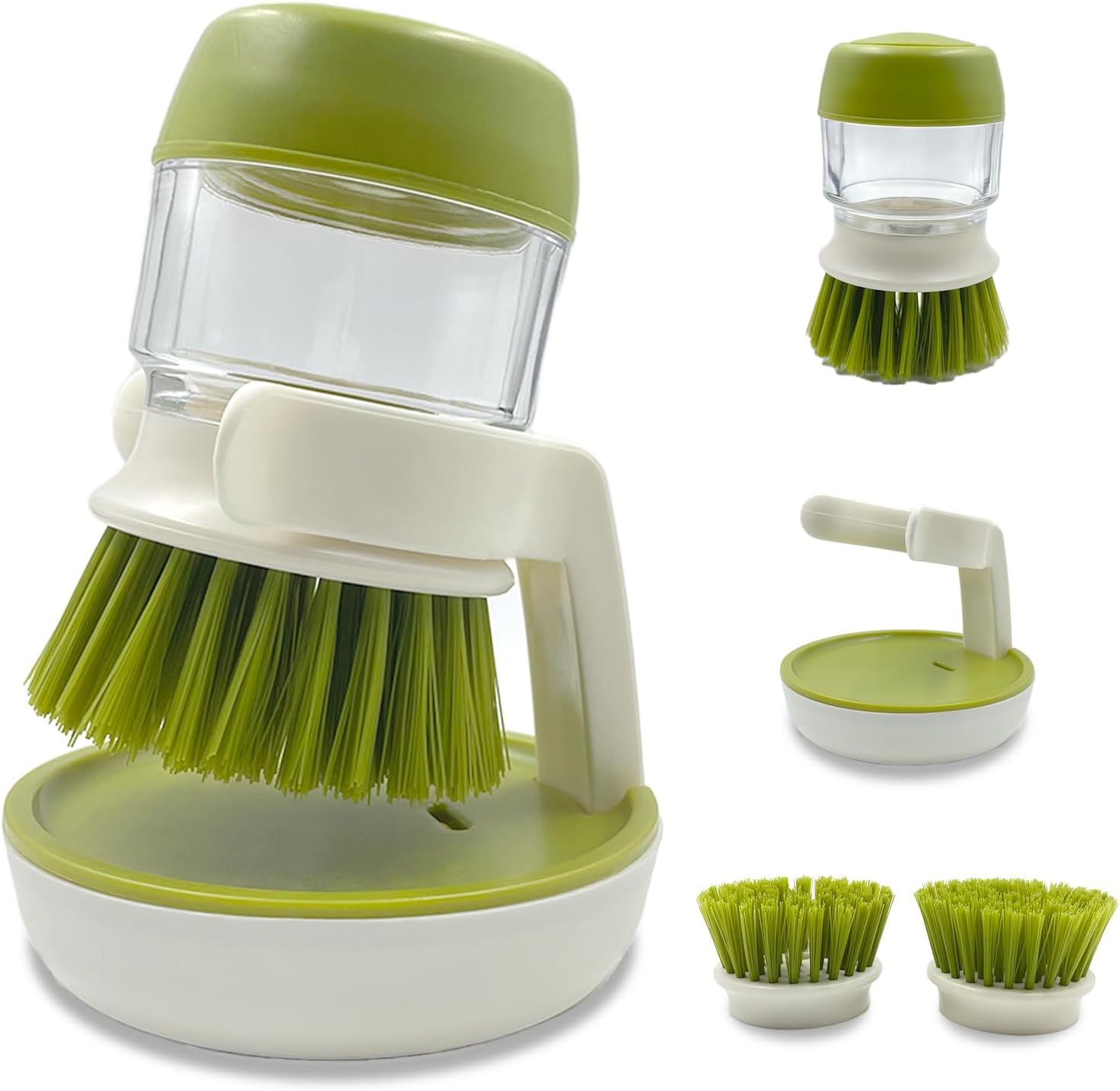 Efficient Cleaning Dispenser Brush for Easy Kitchen Use