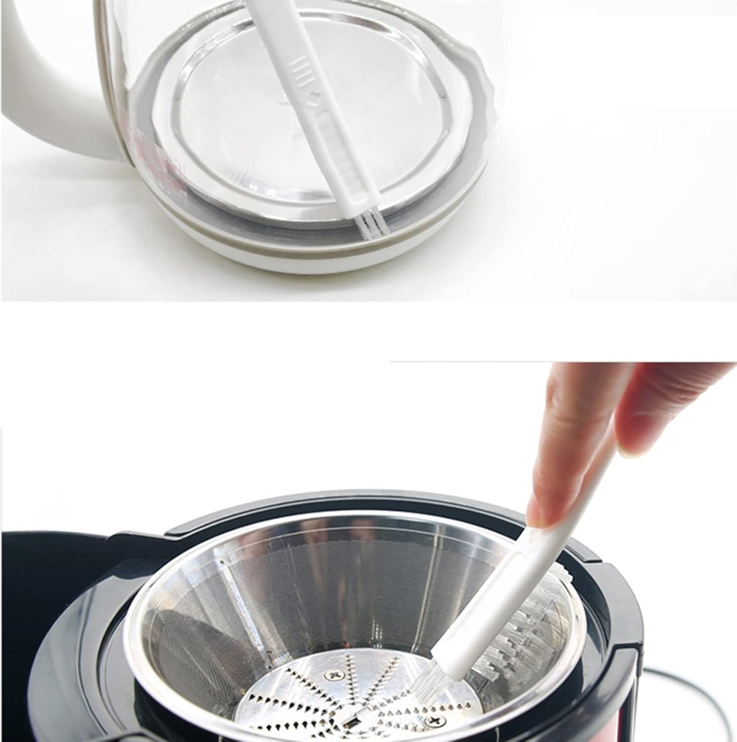 TTYGRHQ 3-Piece Fruit Juicer Clean Brush Set