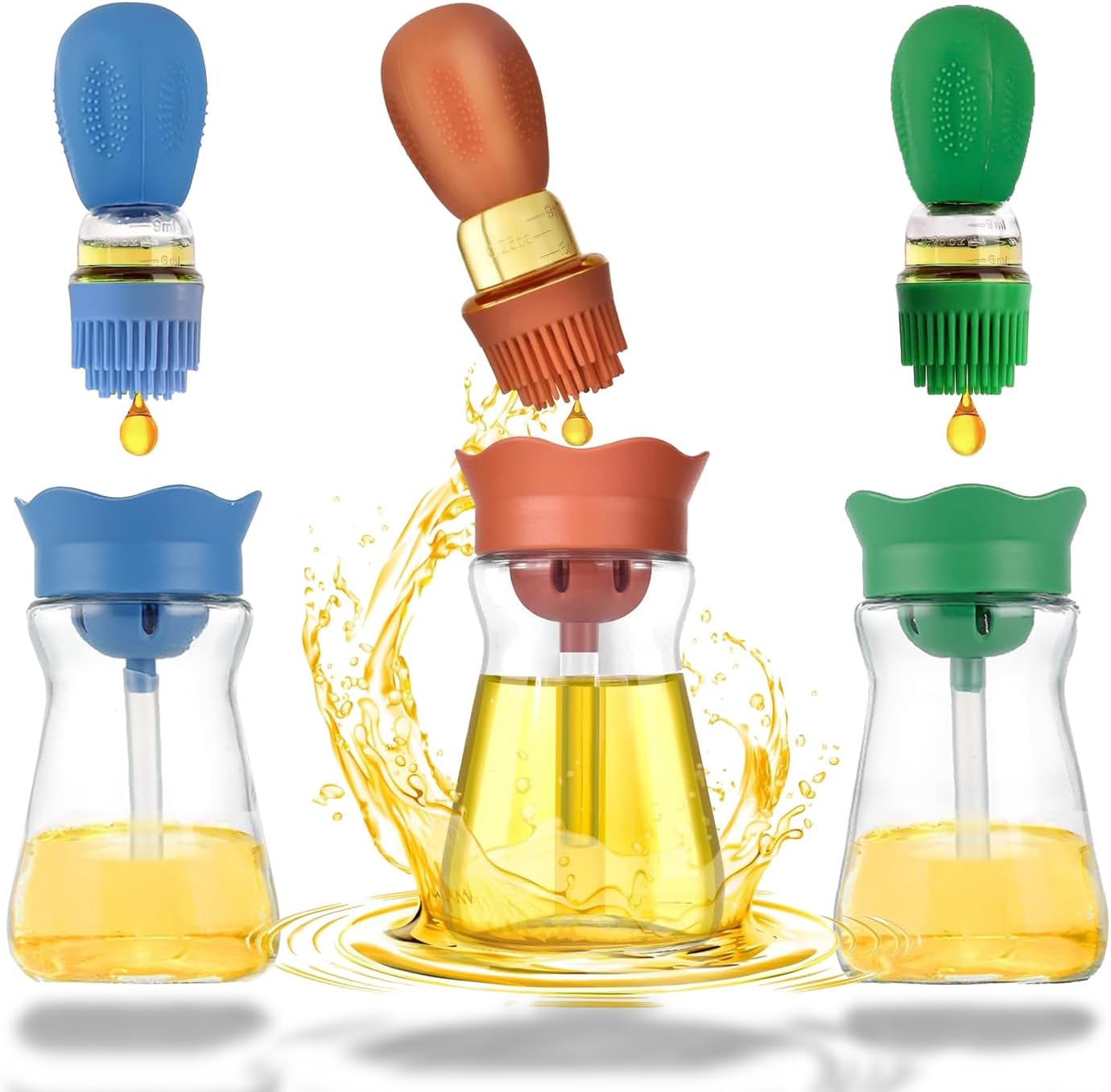 BENTFINE Oil Dispenser 3-Pack BUST Dimensions Kit
