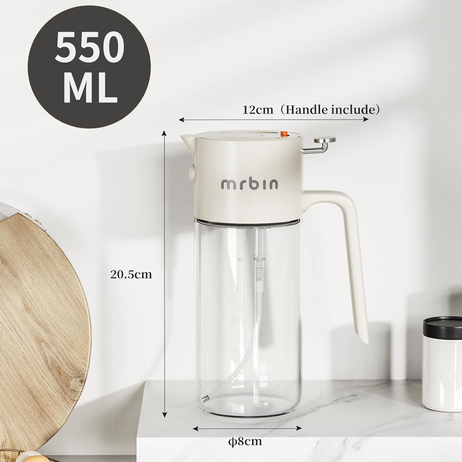 Efficient 2-in-1 Oil Dispenser for Kitchen Convenience