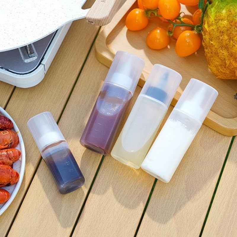 Generic Mini Squeeze Bottle Seasoning Box Oil Container Ketchup Mustard Dispenser