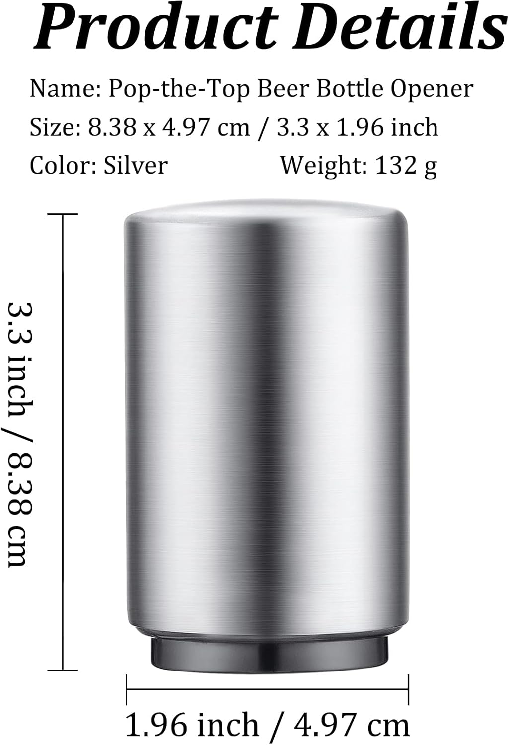 Premium Stainless Steel Automatic Beer Bottle Opener