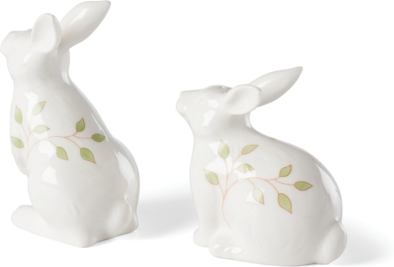 Durable Adorable Buttery Meadow Bunny Salt Pepper Set