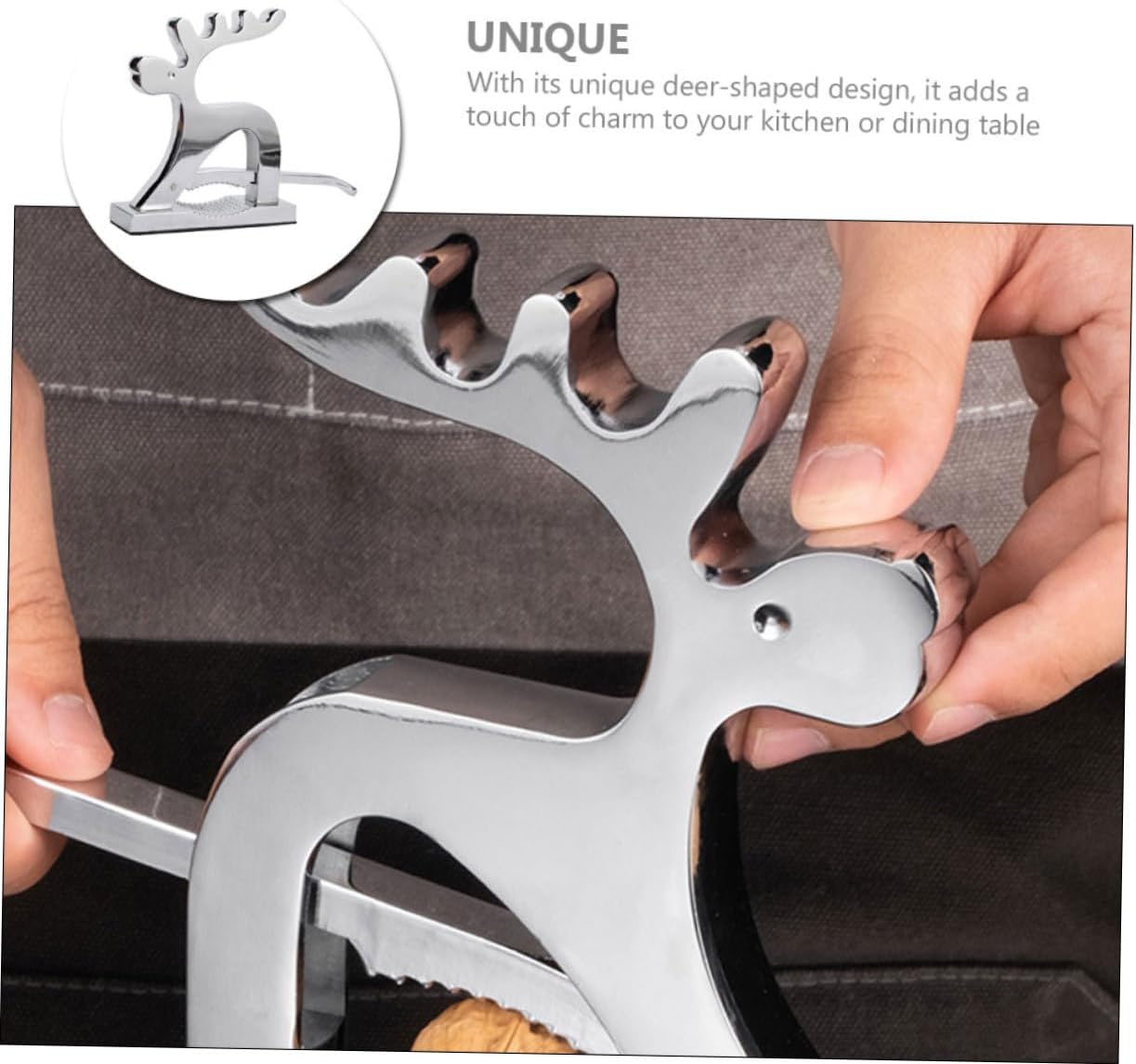Deer-Shaped Electric Nutcracker