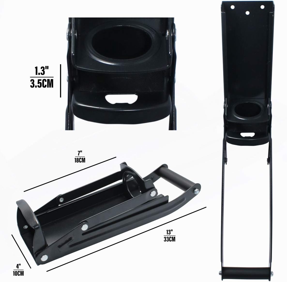 Heavy-Duty Wall-Mounted Can Crusher