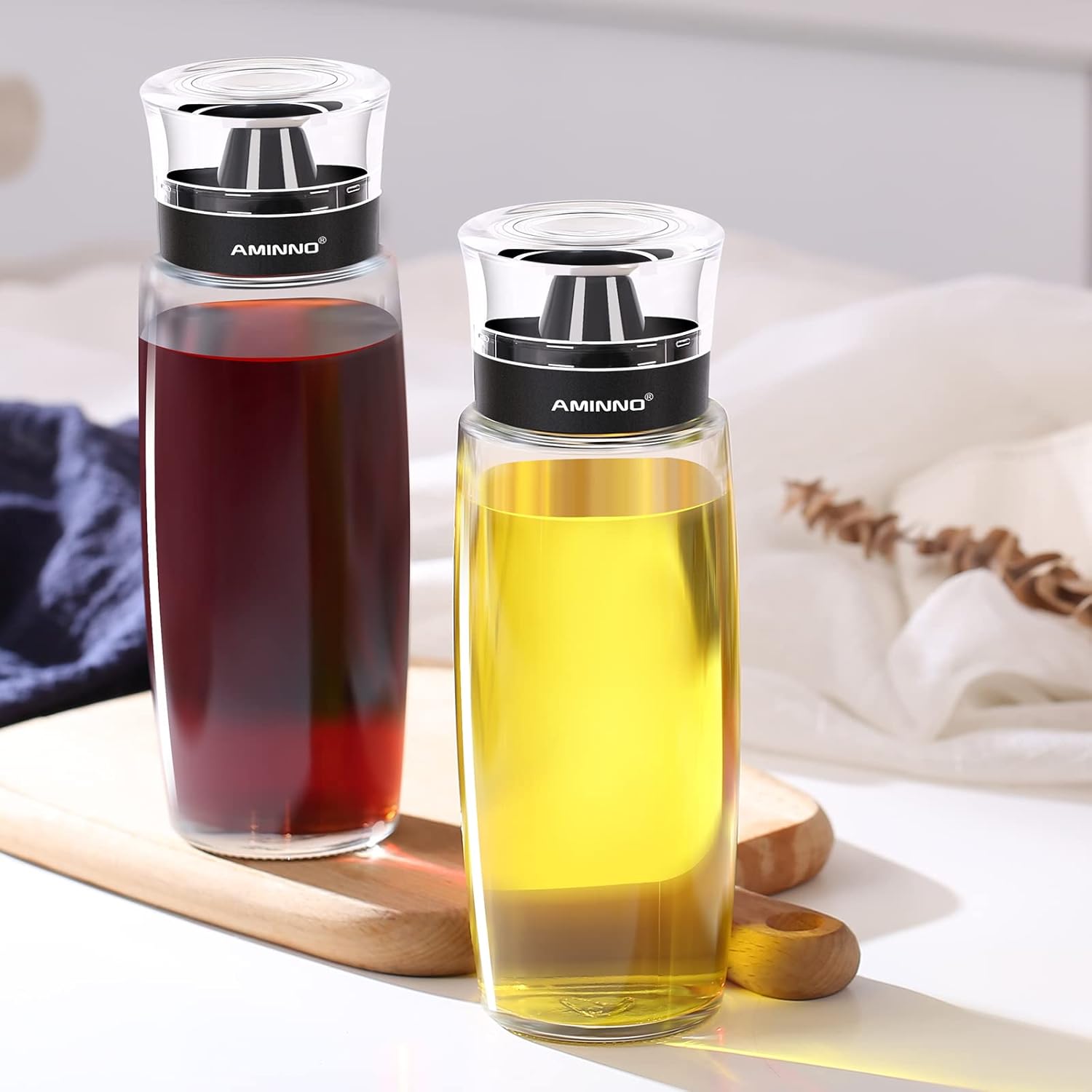 Aminno Oil Vinegar Dispenser 2-Pack