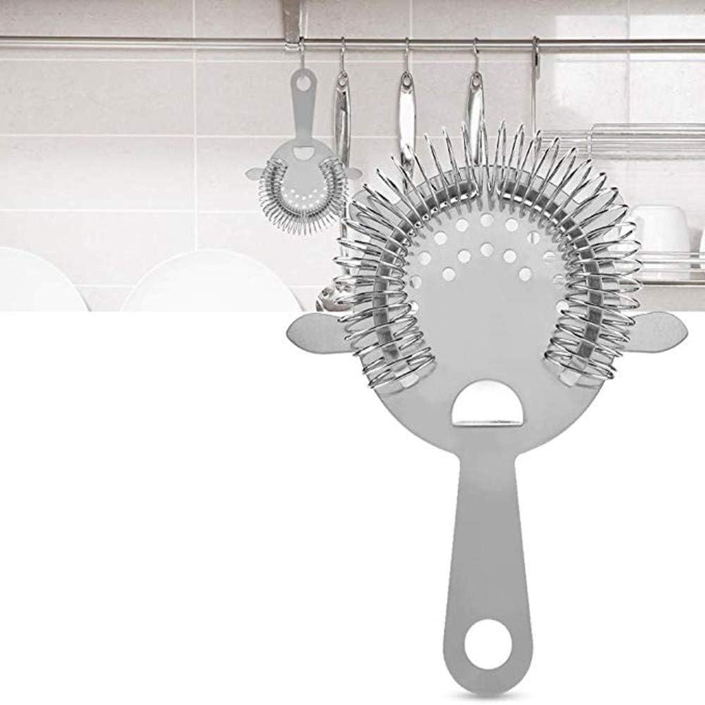 2 Pack Stainless Steel Cocktail Strainer