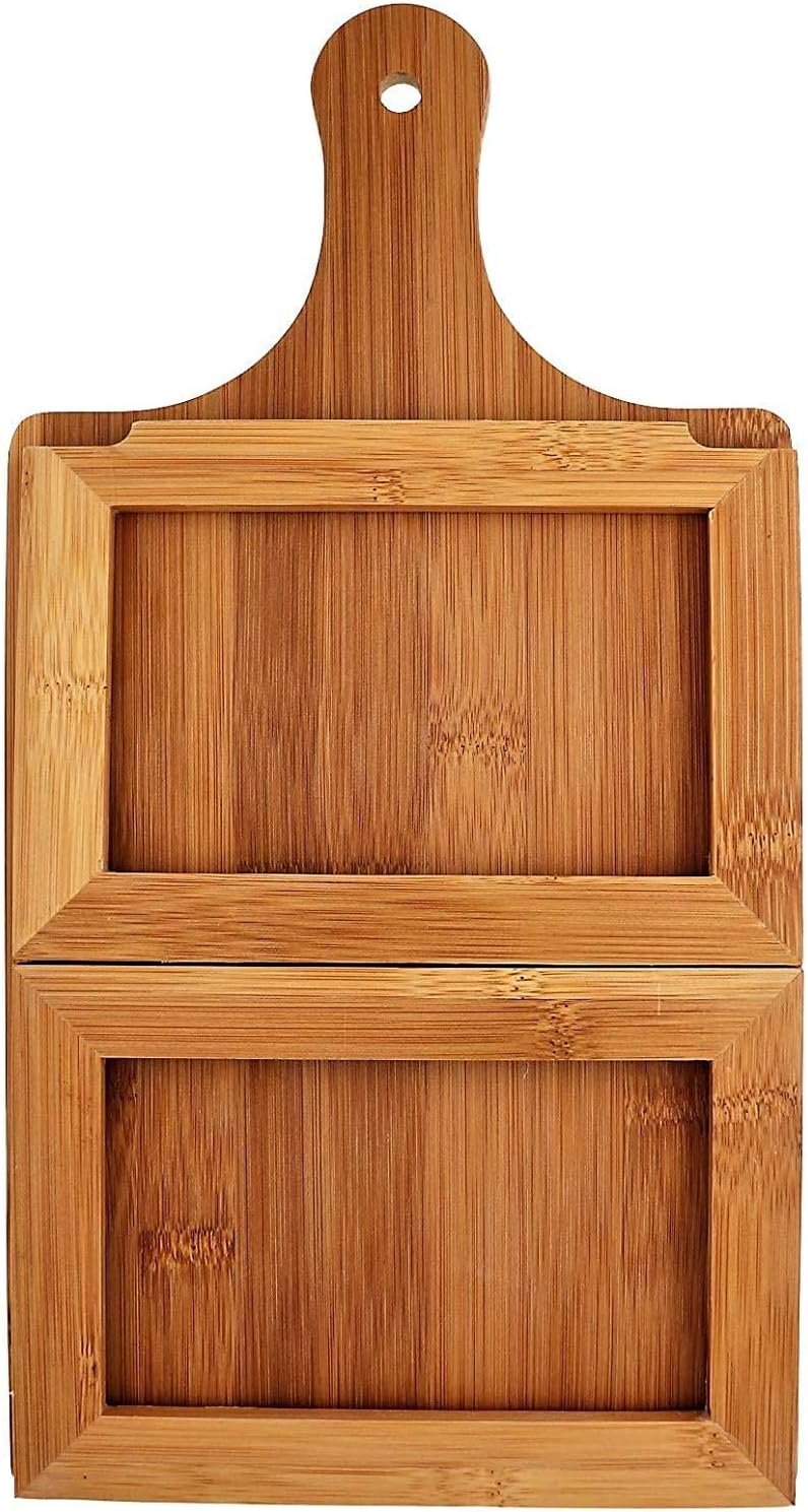 Custom Bamboo Chefs Easel Stand Eco-Friendly Cooking Gift