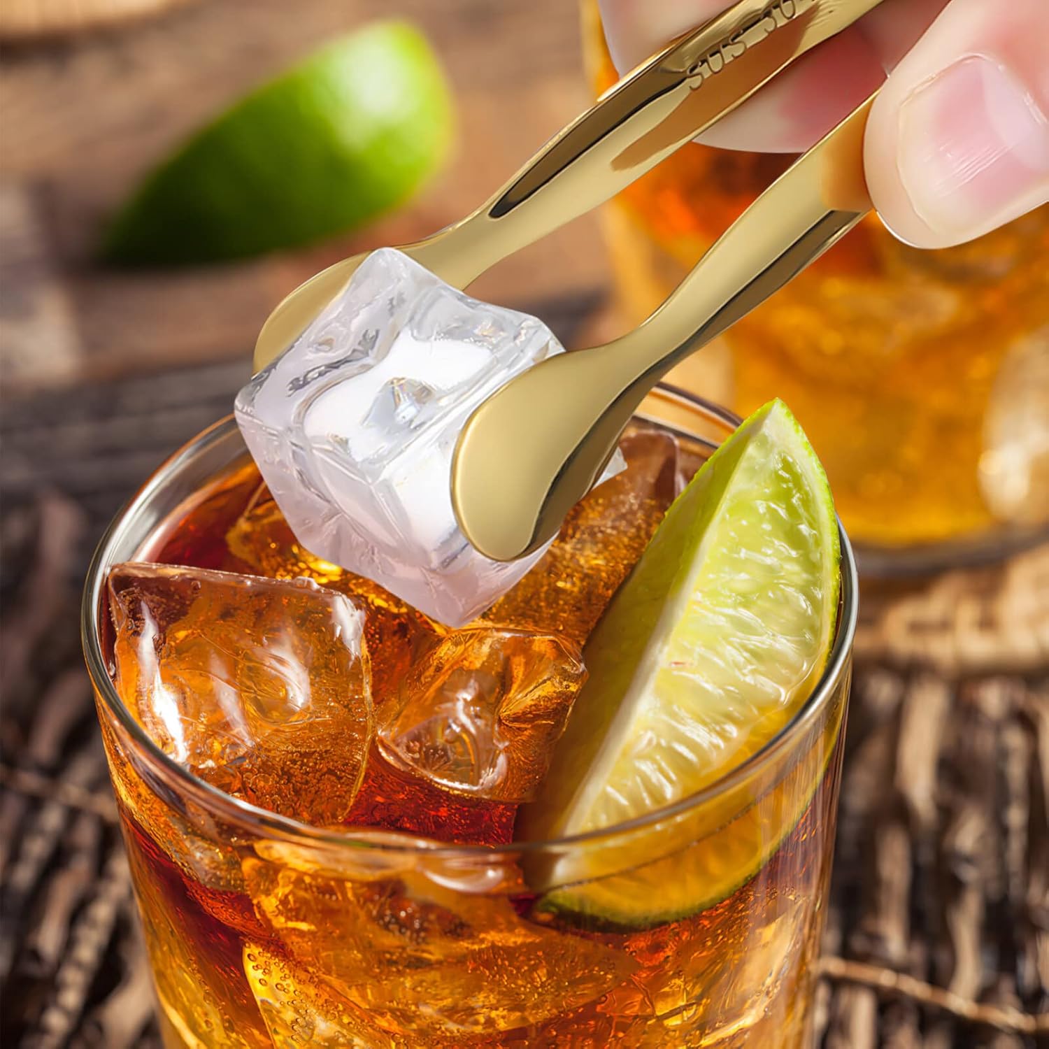 2-Piece Ice Shovel Tongs Set
