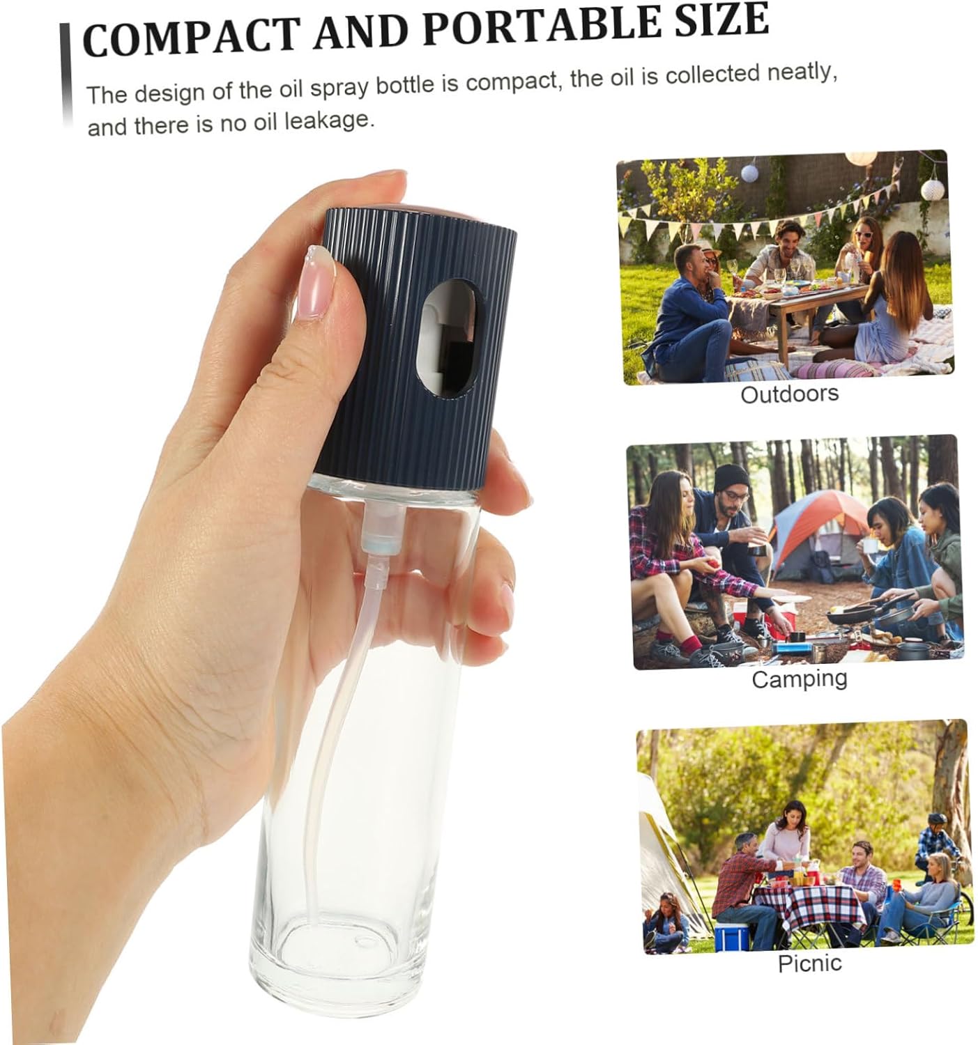 Vivid Oil Sprayer Dispenser for Kitchen Living Room Use