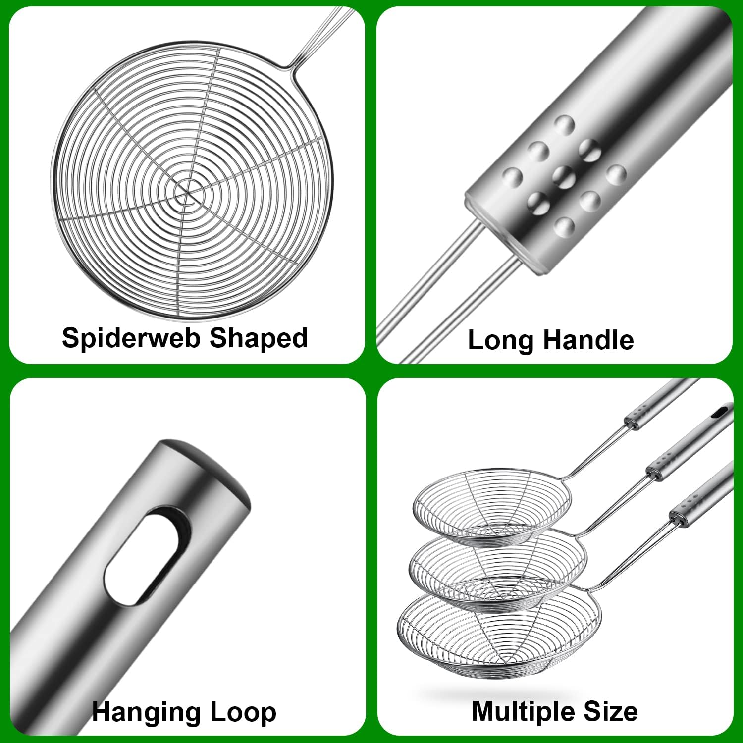 Stainless Steel Strainer Set