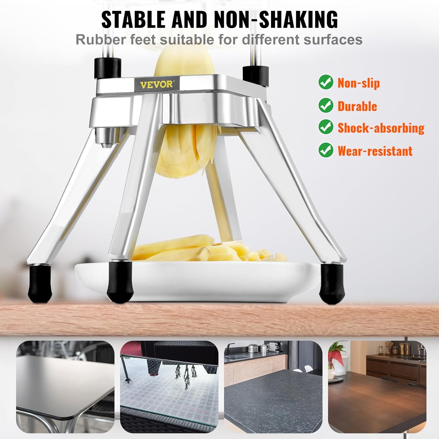 Stainless Steel Commercial Dicer with 14 Blade