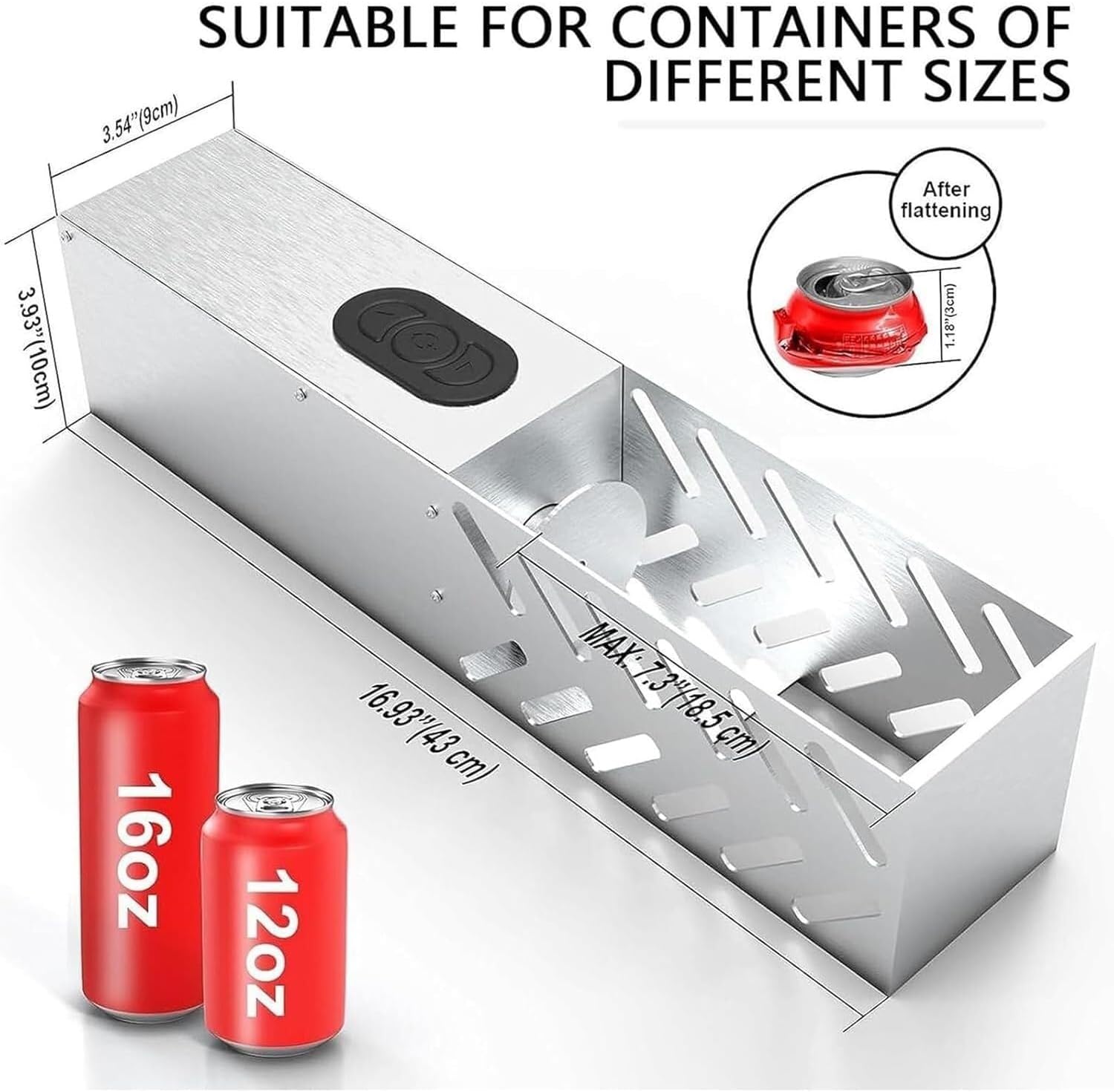 Smart Compact Electric Can Crusher