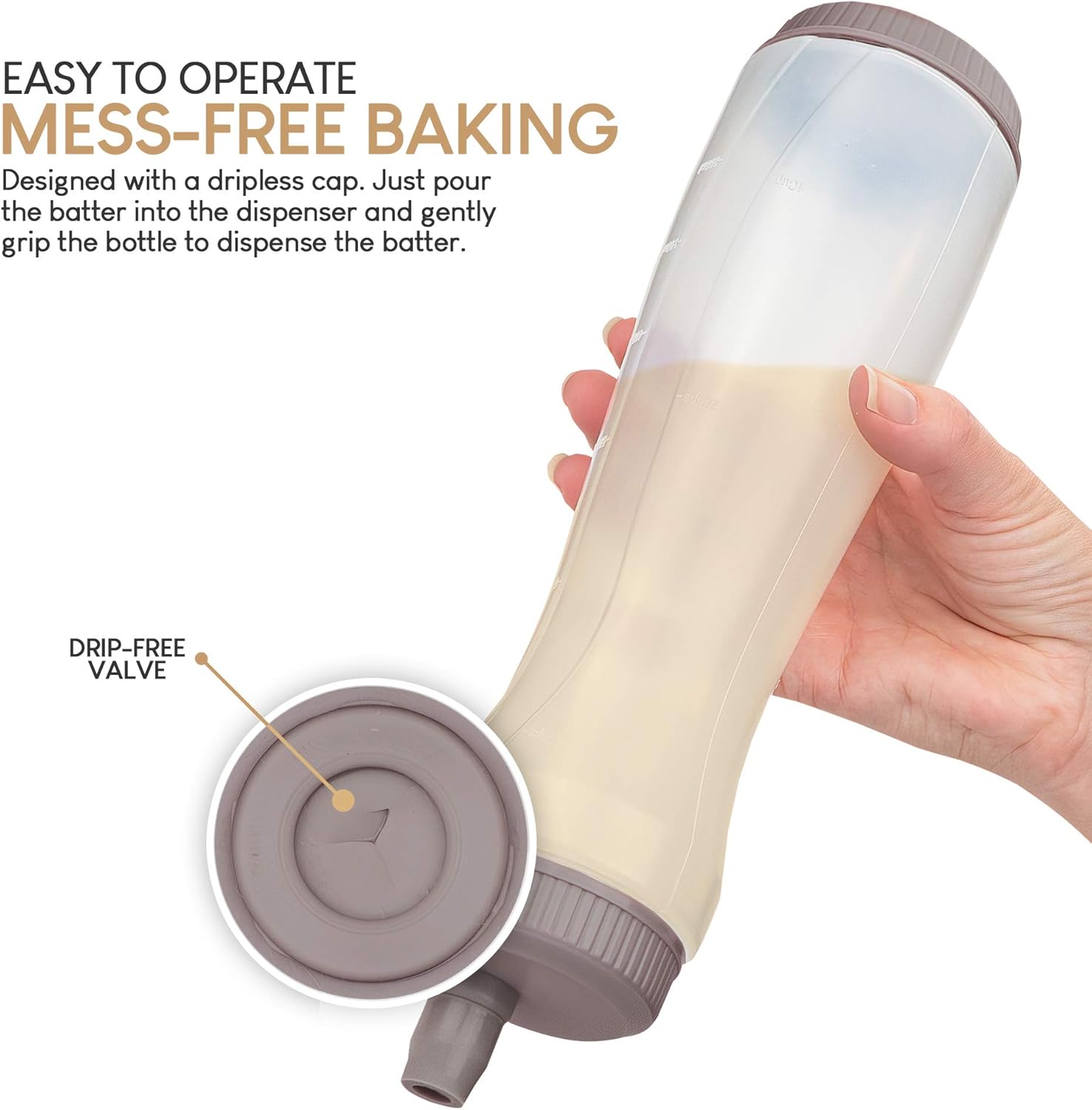 Pancake Batter Dispenser by Exultimate