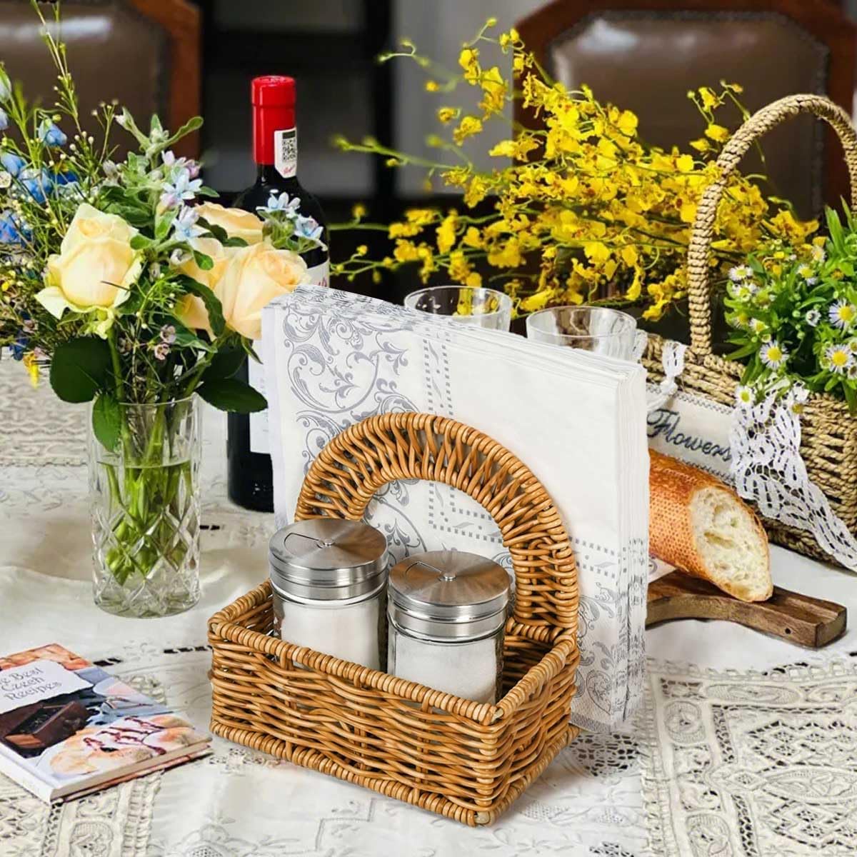 Stylish Rattan Napkin Holder
