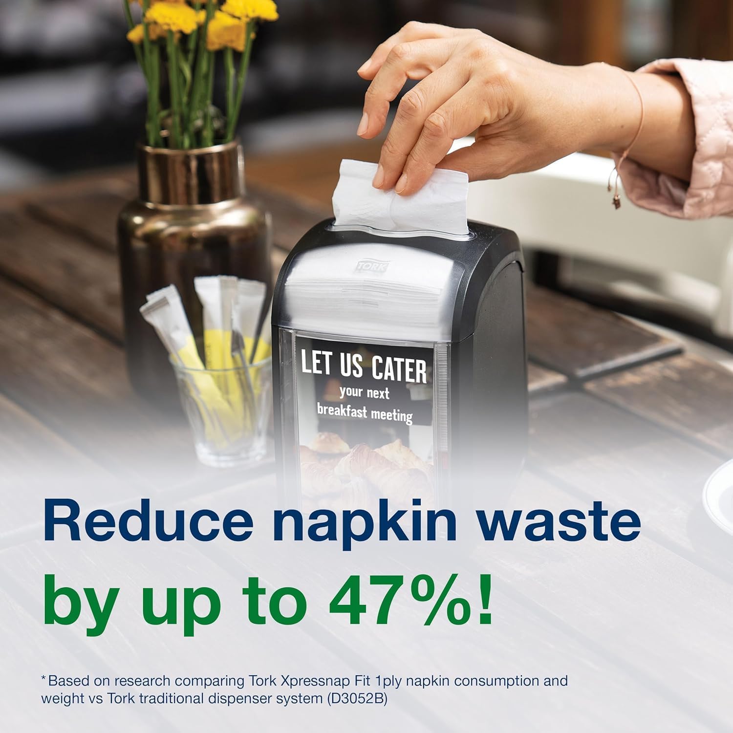 TORK XPRESSNAP HIGH CAPACITY DRIVE-THRU NAPKIN DISPENSER