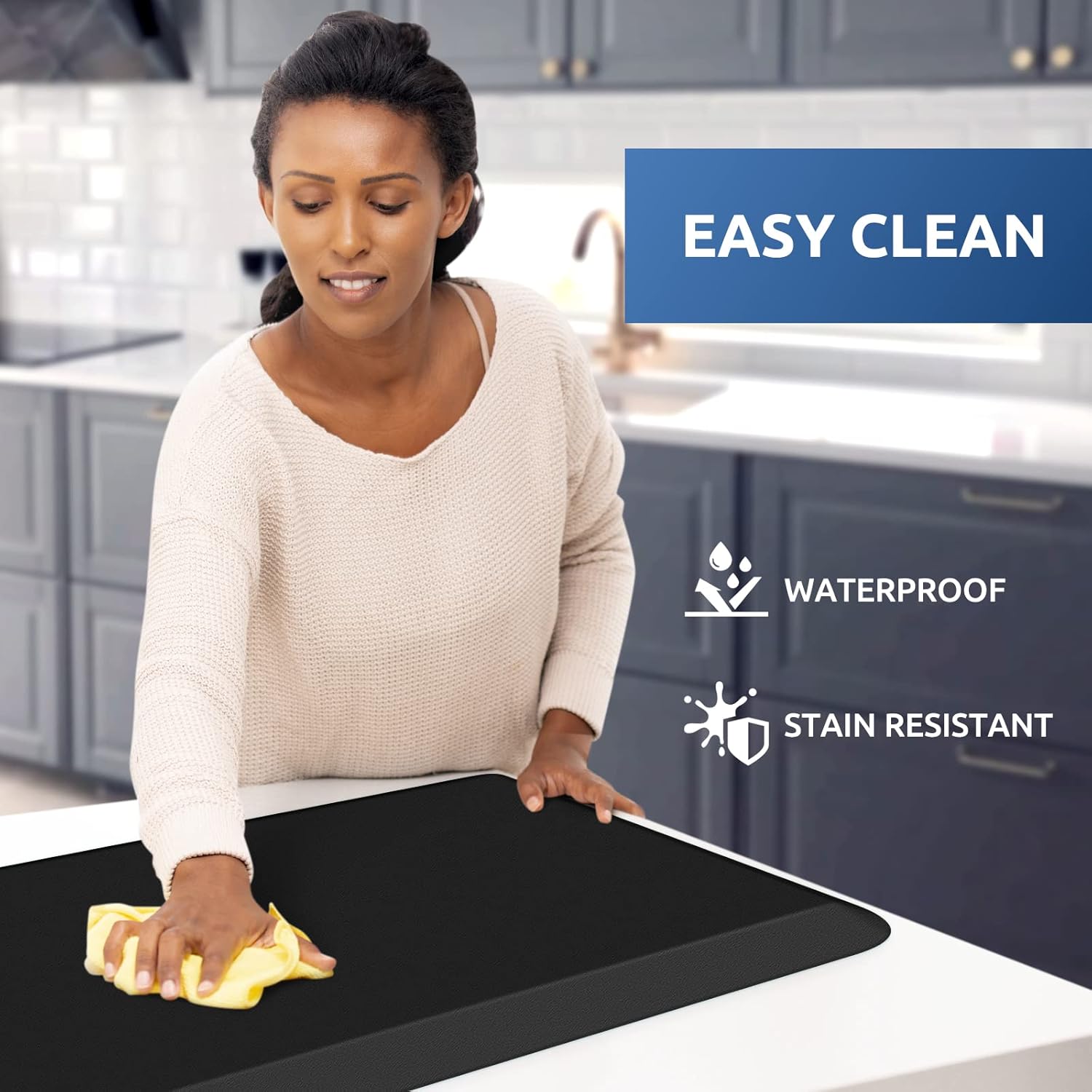 Comfort Anti-Fatigue Kitchen Mat for Standing Use