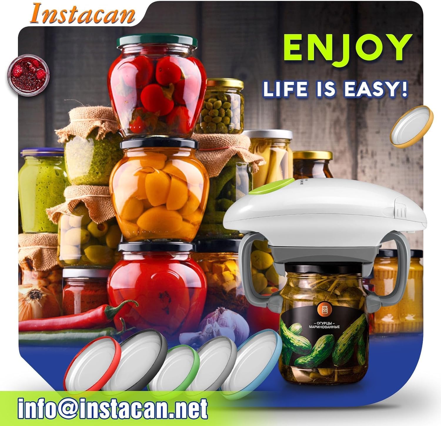 Strong Electric Jar Opener for Easy Jar Opening
