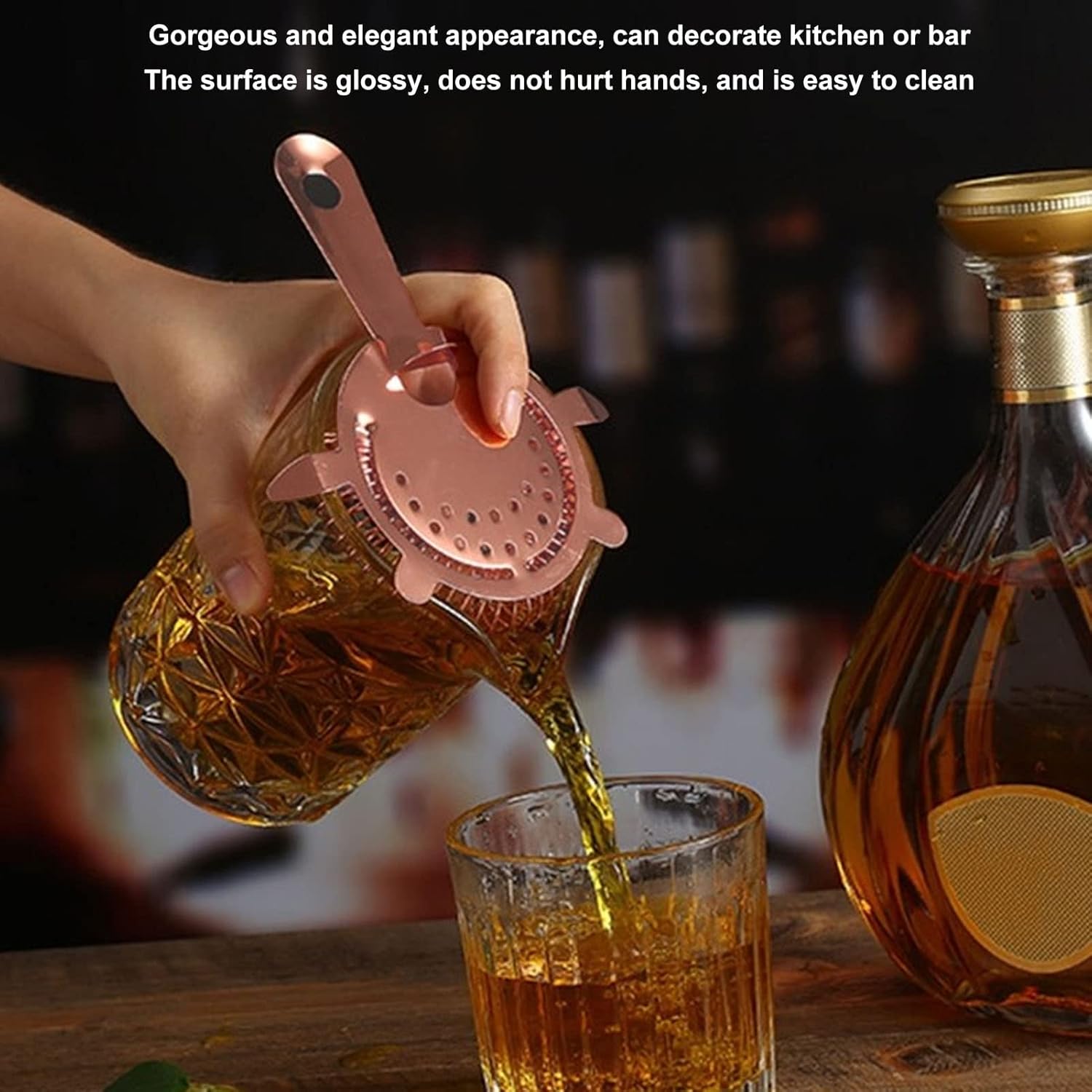 Bartending Ice Strainer Stainless Steel Cocktail Strainer
