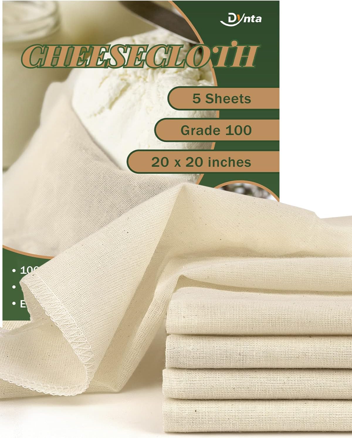 Cheesecloth Straining Set