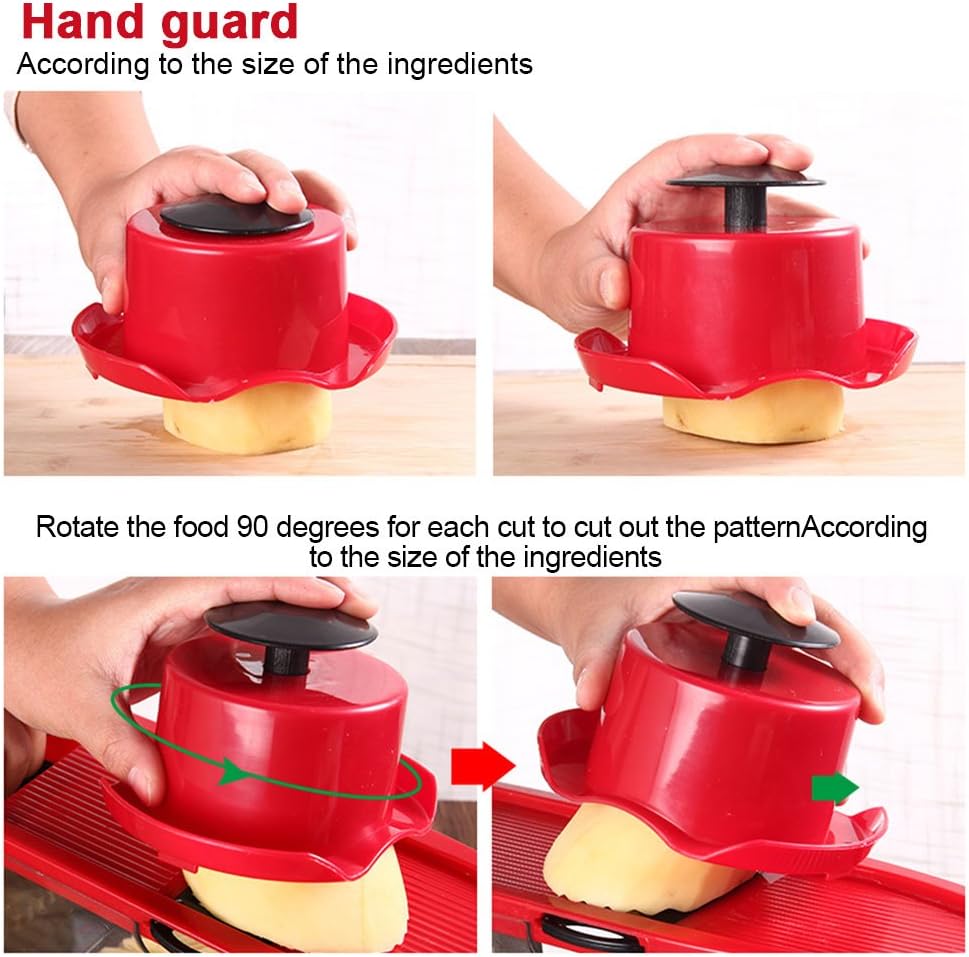 Professional Sliced Vegetables with 5 Blades