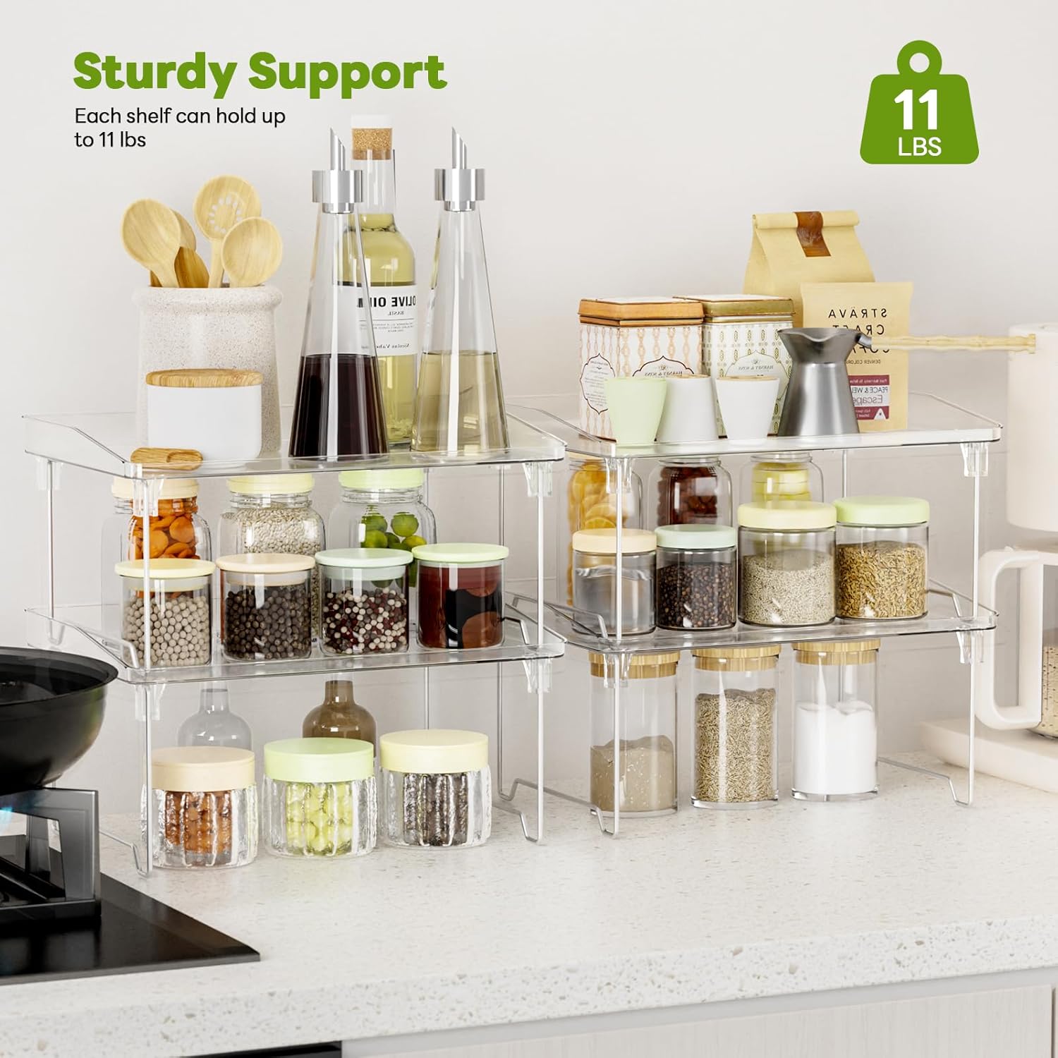 Seasonal 4-Piece Stackable Organizing System