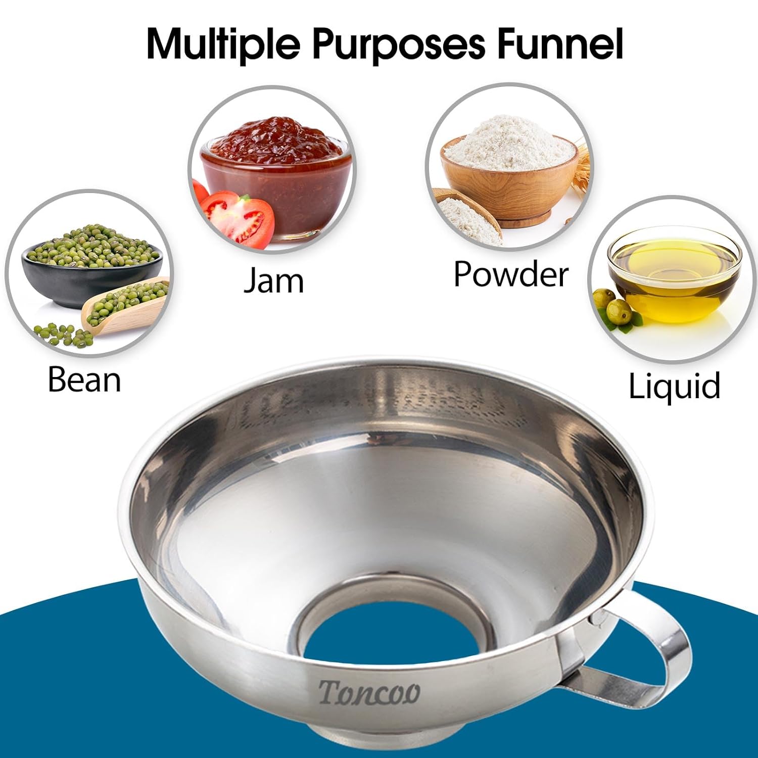 Canning Funnel Set for Mason Jars