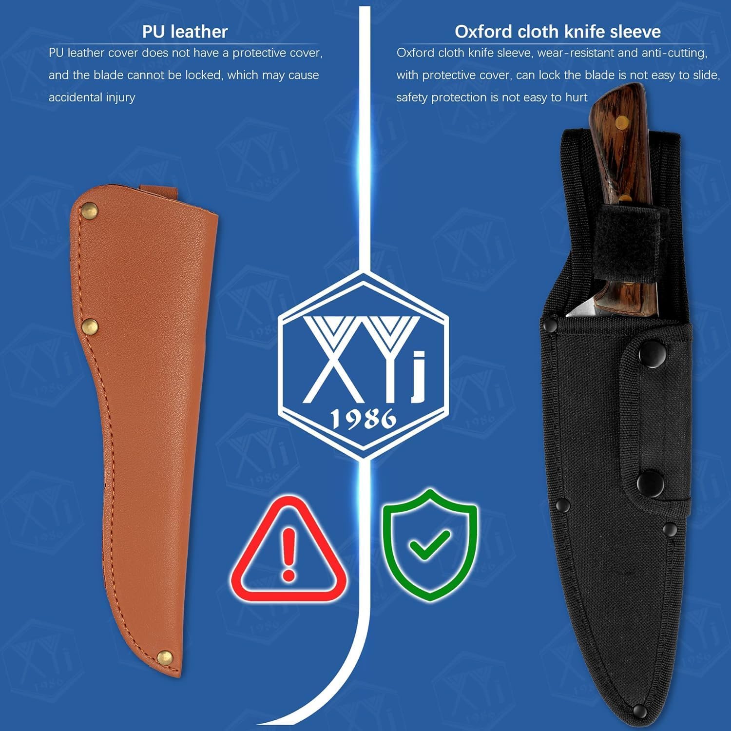 XYJ decoy Knives Sheath - Protect Carry Anxiety-Free