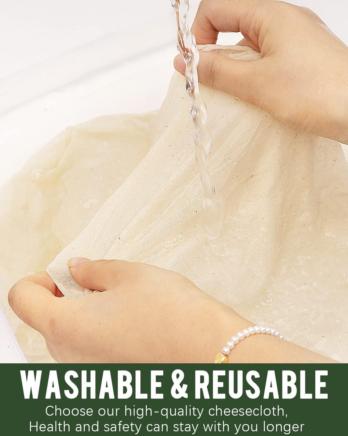 Cheesecloth Straining Set