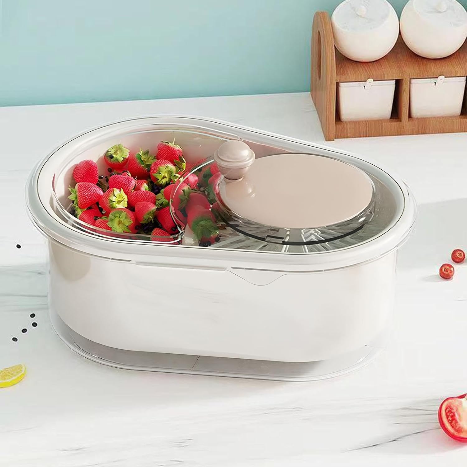 Fruit Cleaner Spinner Effortless Effective