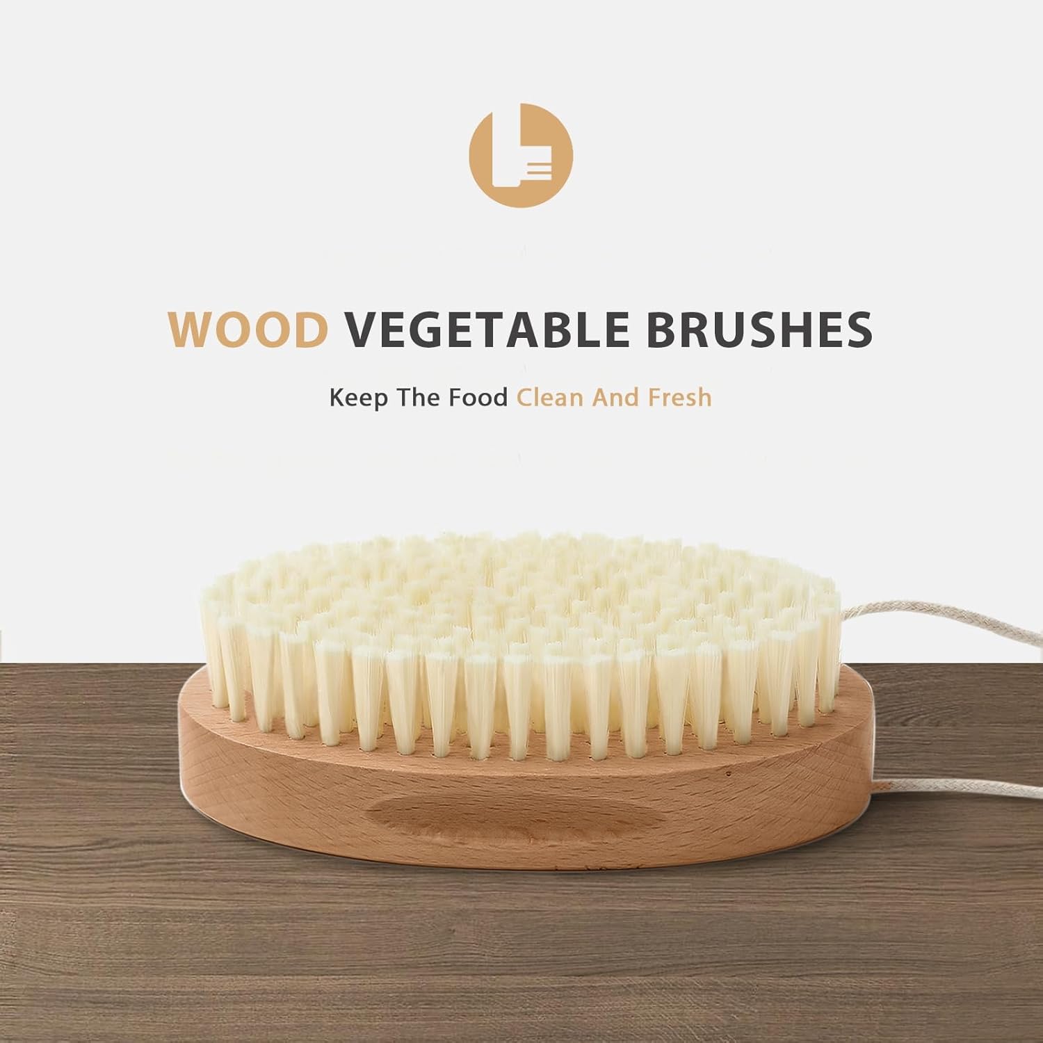 Vibrant Stylish Vegetable Brush Scrubber