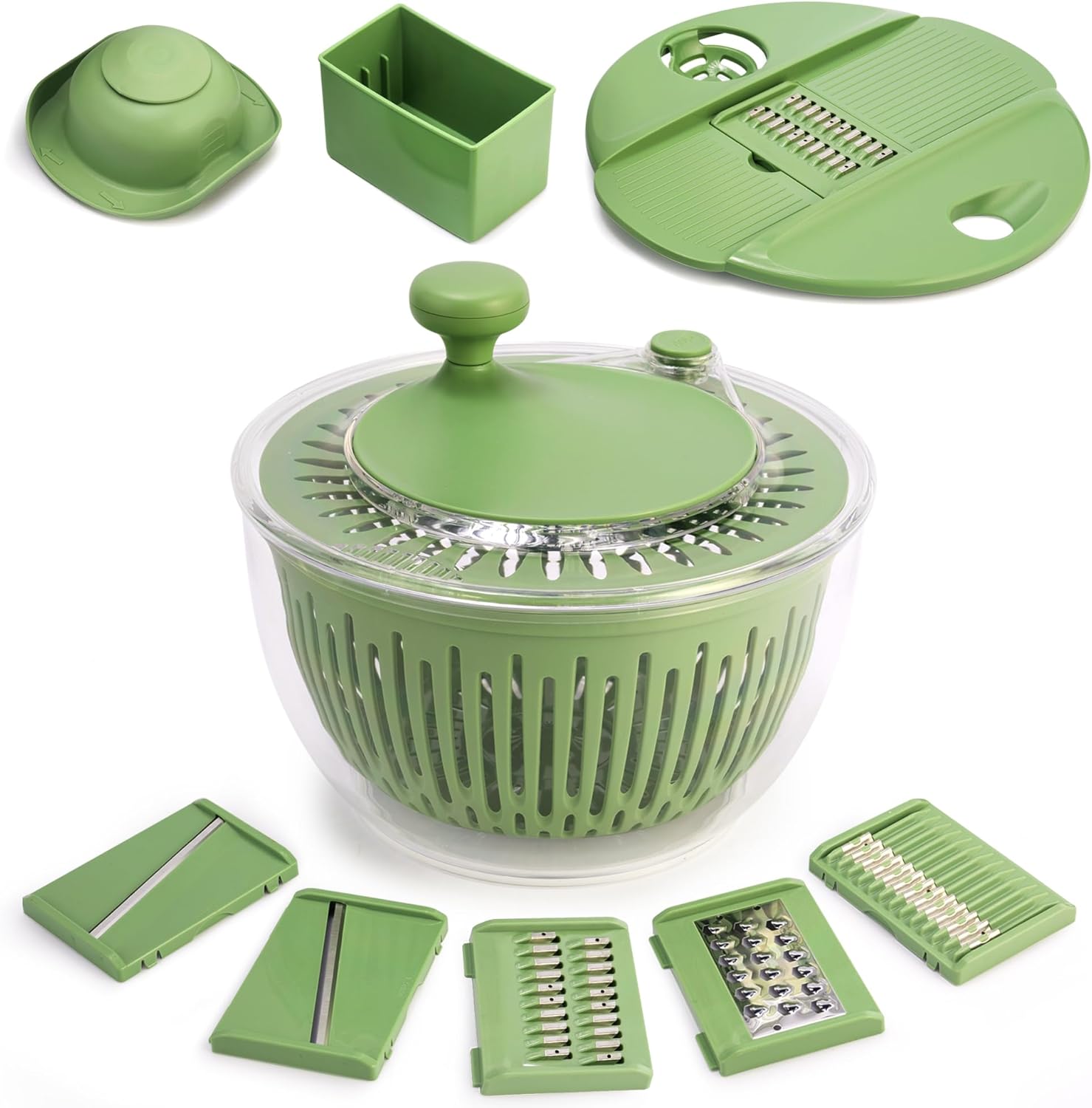 SUSTEAS Salad Spinner Efficient Kitchen Tool