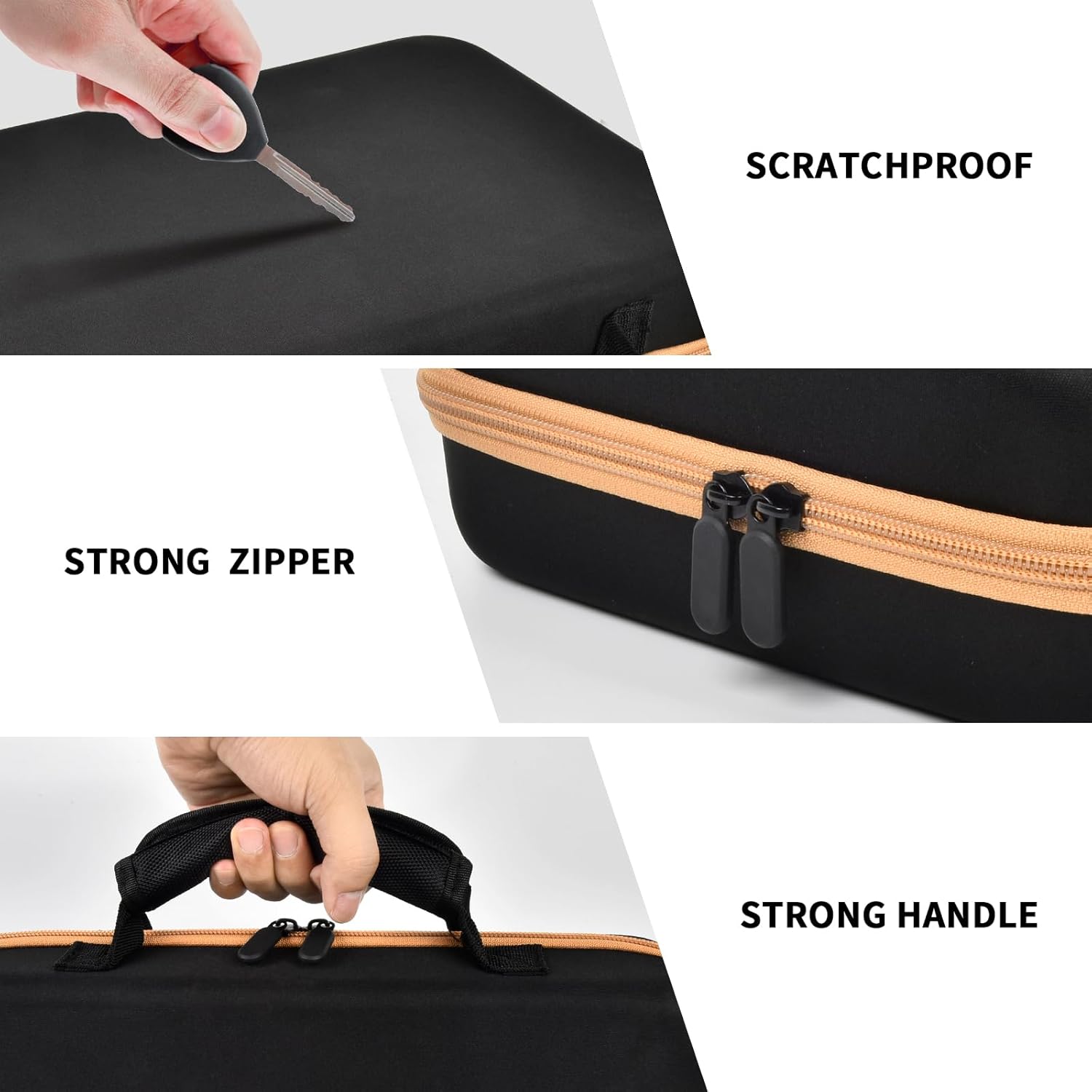 ANKHOHKnife Case for Pocket Knives Brown