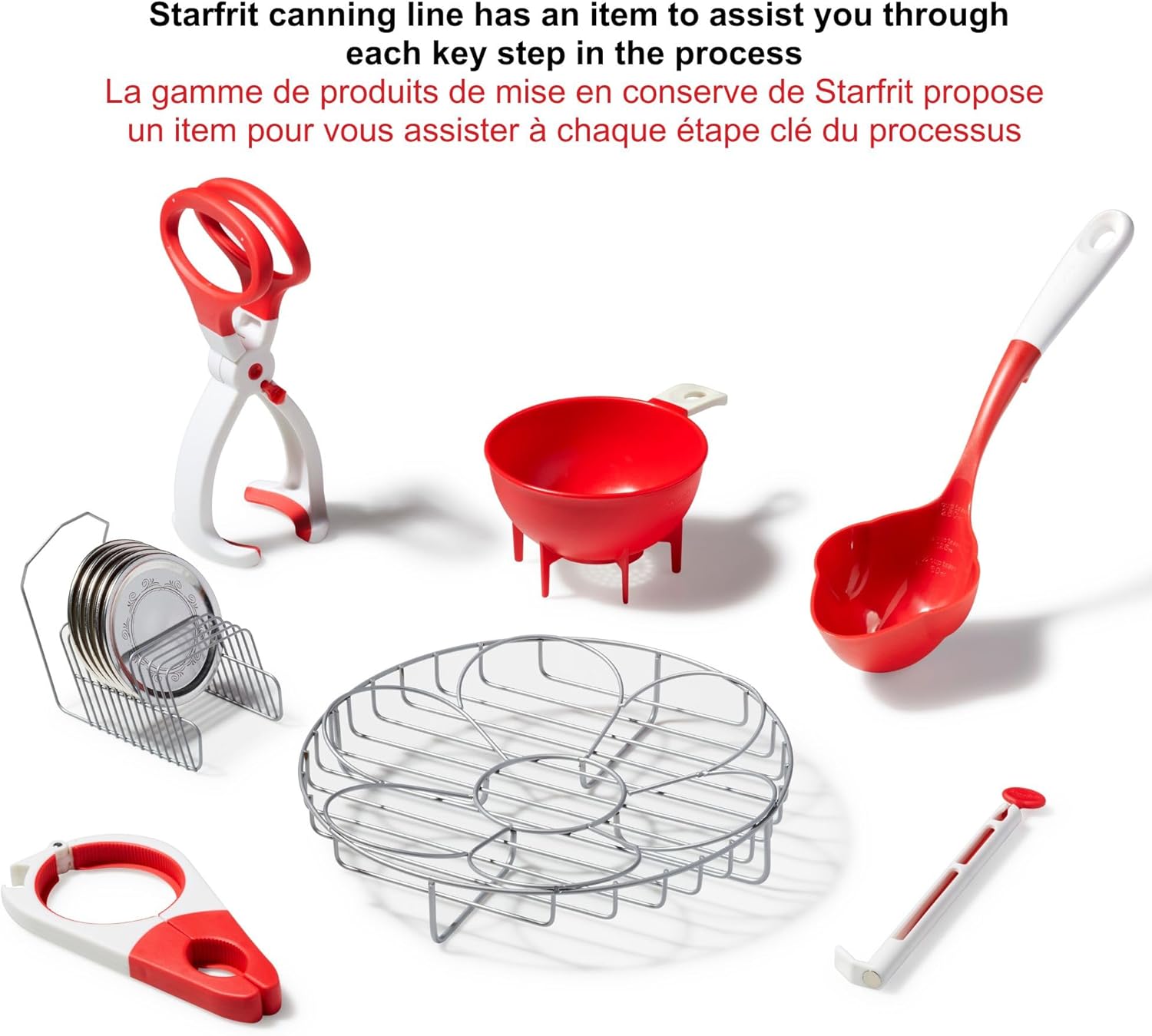 Starfrit Canning Rack Premium Bestselling Canning Organizer