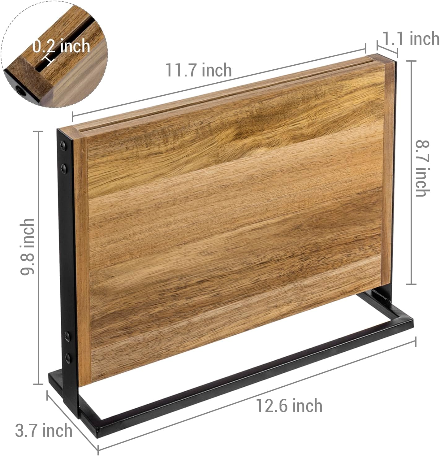 Modern Knife Block for Kitchen Storage