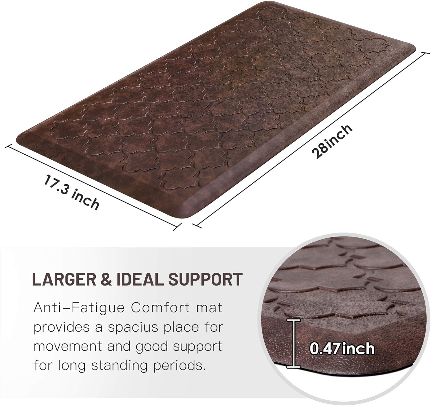 WiseLife Anti-Fatigue Kitchen Mat
