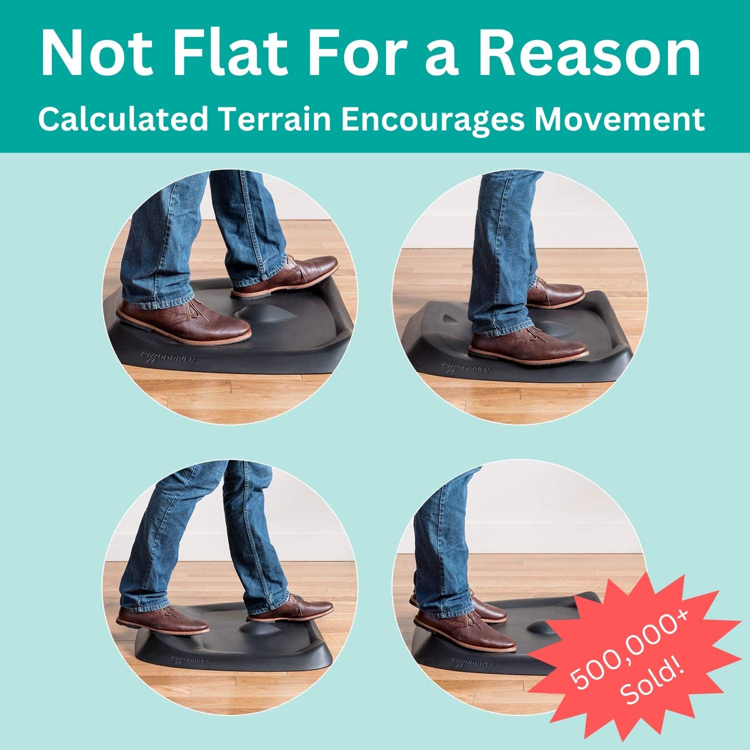 Topo Comfort Mat for Standing Desks