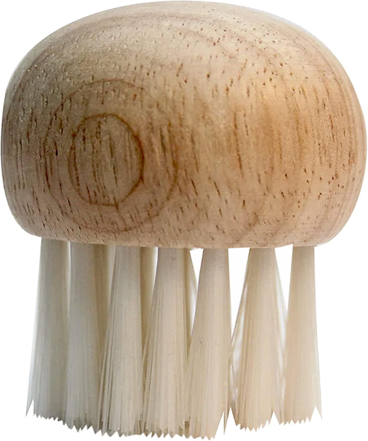 Cuisinox Ergonomic Bamboo Mushroom Brush for Kitchen Cleaning