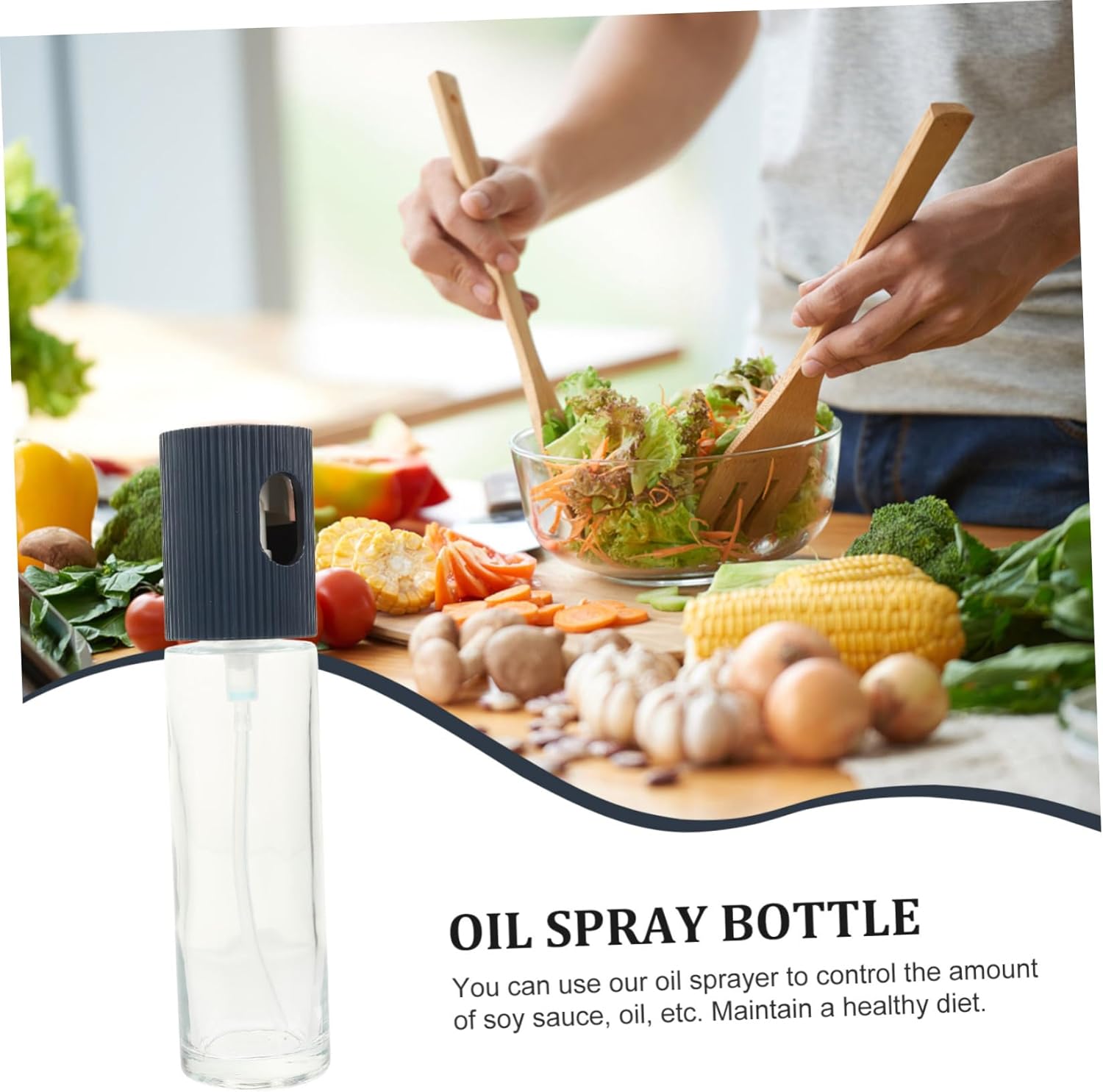 Vivid Oil Sprayer Dispenser for Kitchen Living Room Use